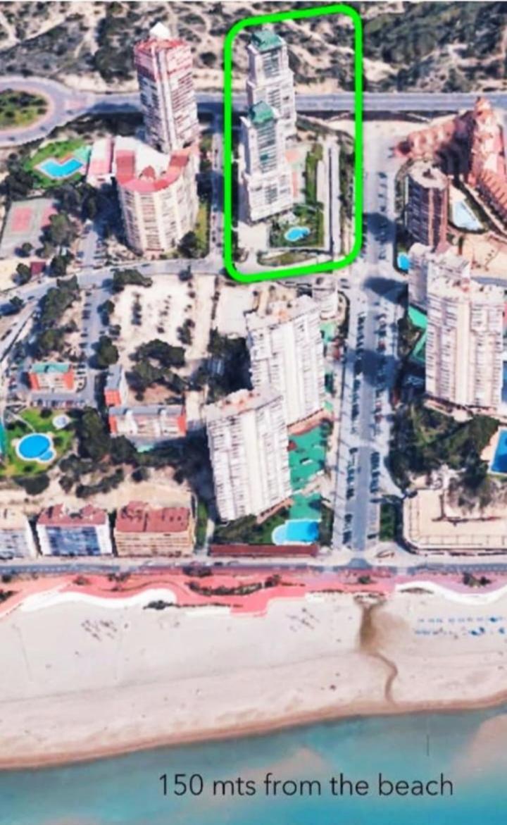 Apartament Costa Rica 2, 150 Meters To The Beach Benidorm Exteriér fotografie